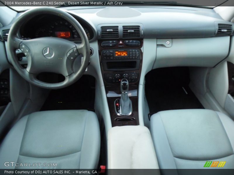 Desert Silver Metallic / Ash Grey 2004 Mercedes-Benz C 240 Sedan
