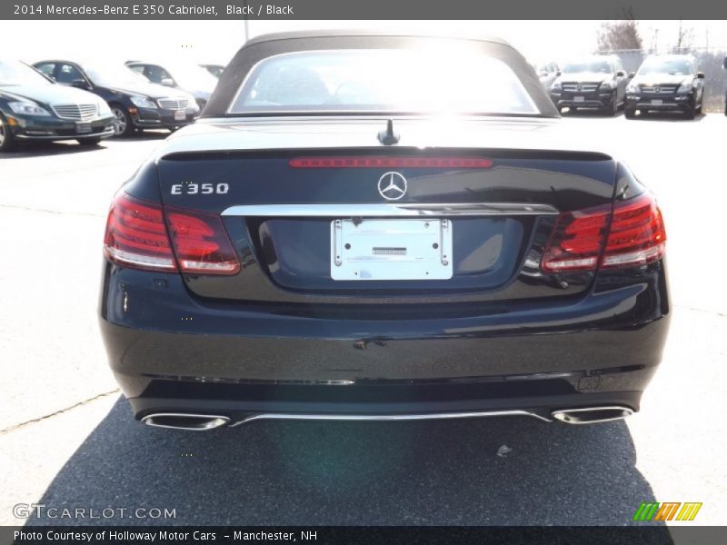 Black / Black 2014 Mercedes-Benz E 350 Cabriolet