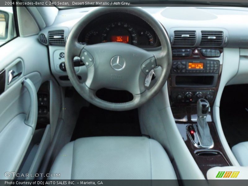 Desert Silver Metallic / Ash Grey 2004 Mercedes-Benz C 240 Sedan