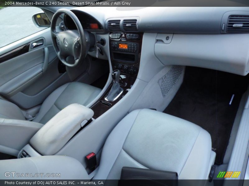 Desert Silver Metallic / Ash Grey 2004 Mercedes-Benz C 240 Sedan