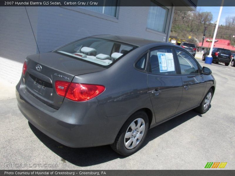 Carbon Gray / Gray 2007 Hyundai Elantra GLS Sedan