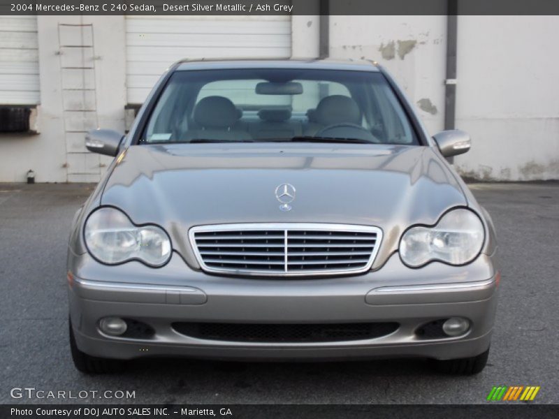 Desert Silver Metallic / Ash Grey 2004 Mercedes-Benz C 240 Sedan