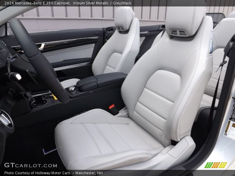 Iridium Silver Metallic / Grey/Black 2014 Mercedes-Benz E 350 Cabriolet