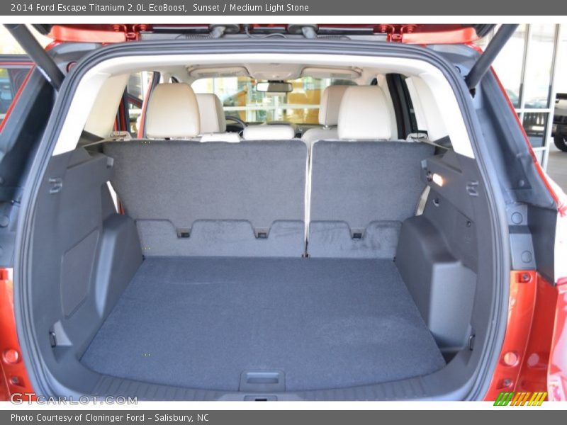 Sunset / Medium Light Stone 2014 Ford Escape Titanium 2.0L EcoBoost