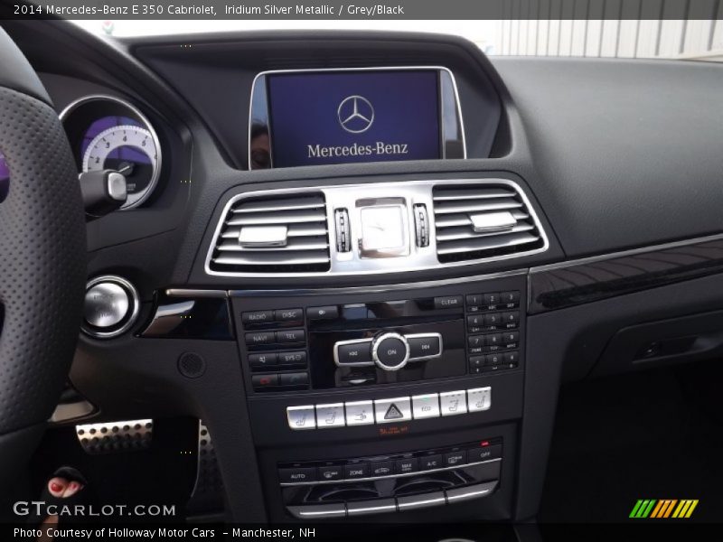 Iridium Silver Metallic / Grey/Black 2014 Mercedes-Benz E 350 Cabriolet