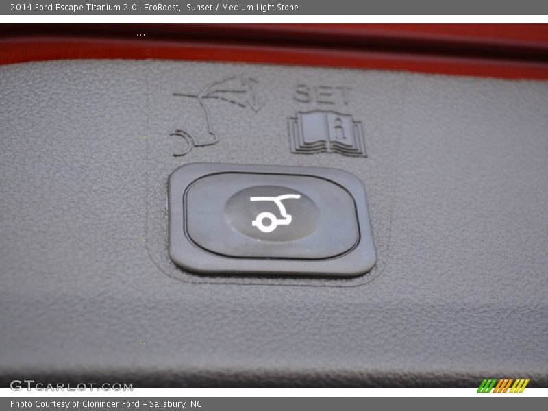 Sunset / Medium Light Stone 2014 Ford Escape Titanium 2.0L EcoBoost