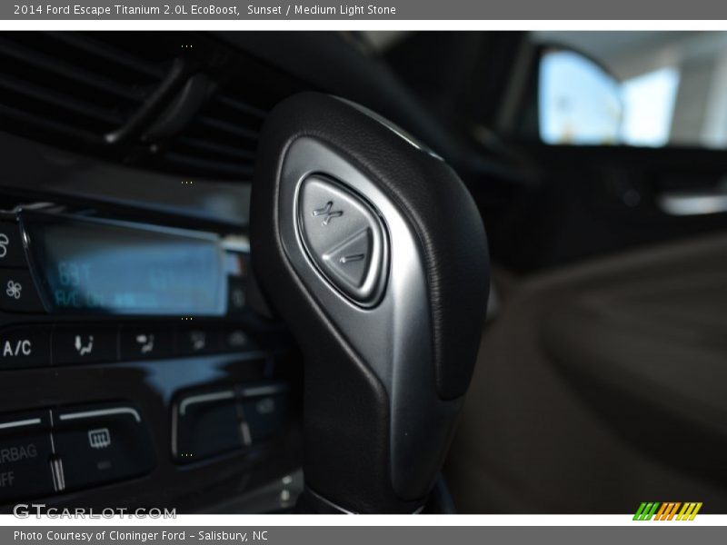 Sunset / Medium Light Stone 2014 Ford Escape Titanium 2.0L EcoBoost