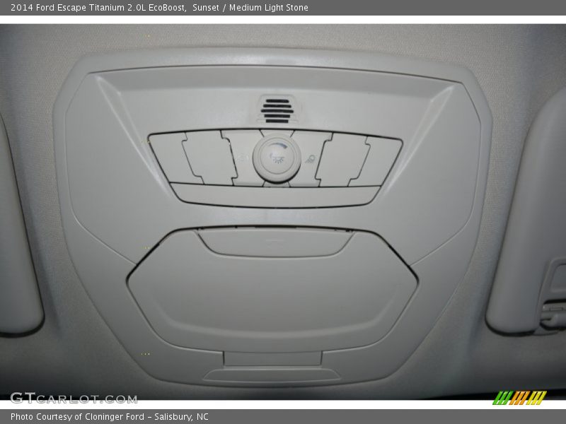 Sunset / Medium Light Stone 2014 Ford Escape Titanium 2.0L EcoBoost