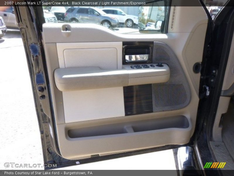 Black Clearcoat / Light Parchment/Espresso 2007 Lincoln Mark LT SuperCrew 4x4