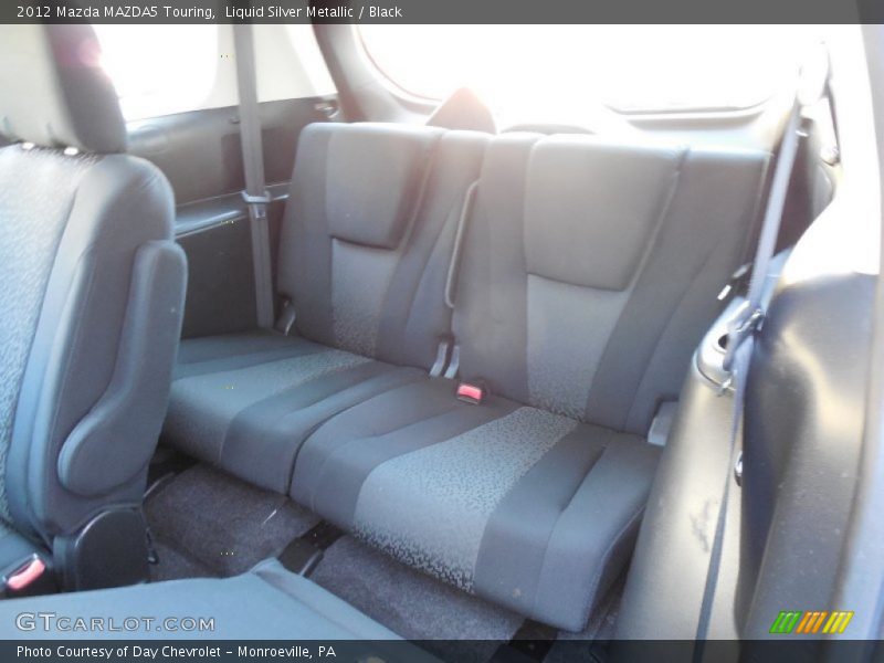 Liquid Silver Metallic / Black 2012 Mazda MAZDA5 Touring