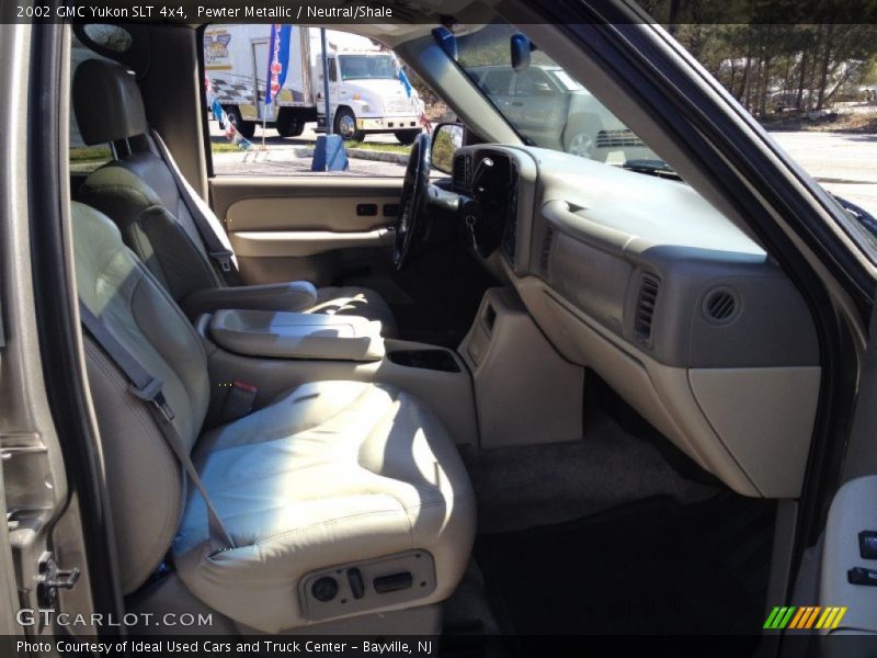 Pewter Metallic / Neutral/Shale 2002 GMC Yukon SLT 4x4