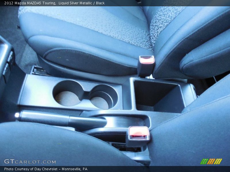 Liquid Silver Metallic / Black 2012 Mazda MAZDA5 Touring