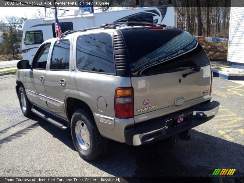 Pewter Metallic / Neutral/Shale 2002 GMC Yukon SLT 4x4