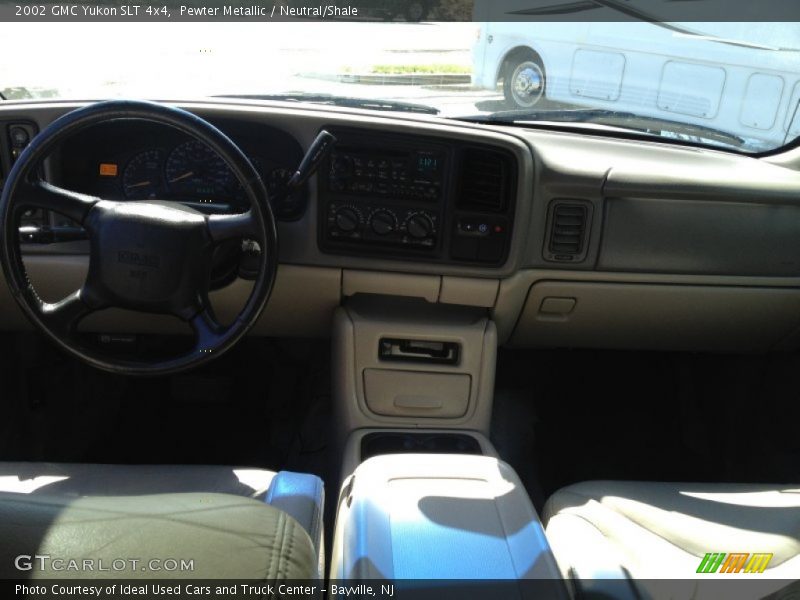 Pewter Metallic / Neutral/Shale 2002 GMC Yukon SLT 4x4