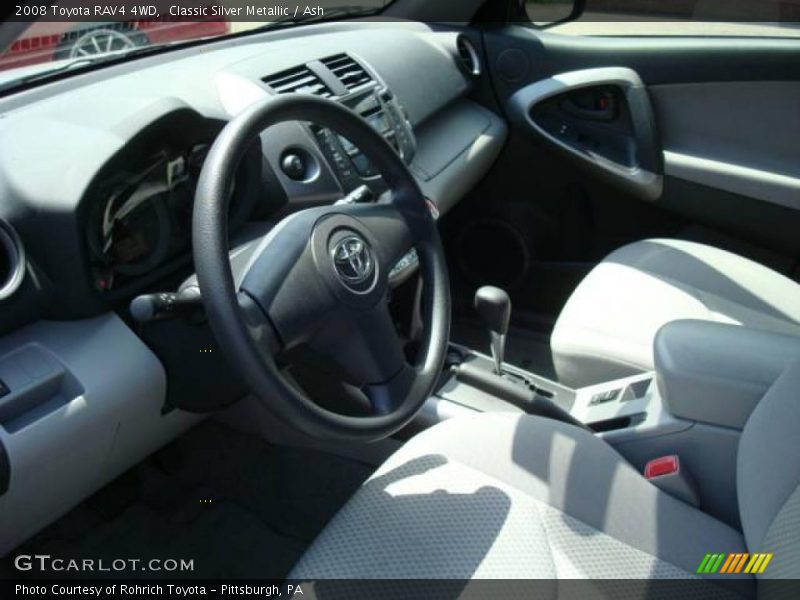 Classic Silver Metallic / Ash 2008 Toyota RAV4 4WD