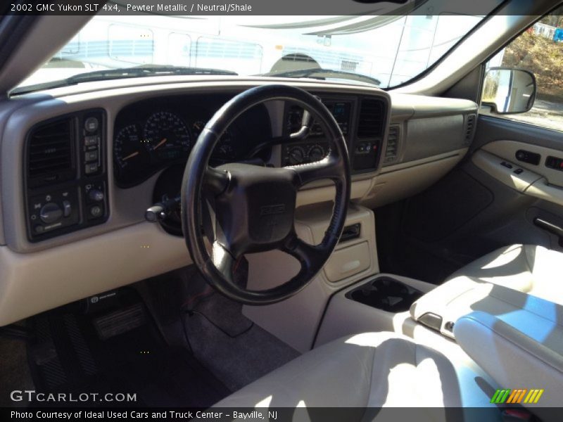 Pewter Metallic / Neutral/Shale 2002 GMC Yukon SLT 4x4