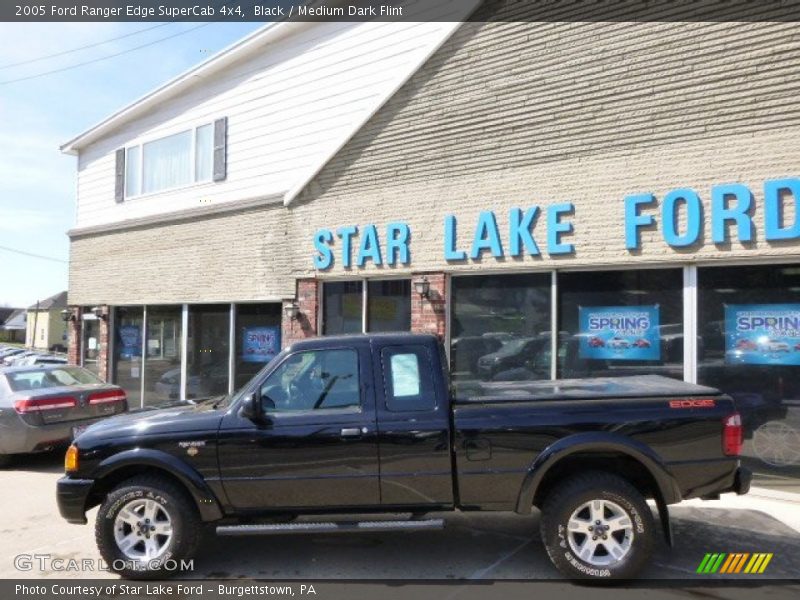 Black / Medium Dark Flint 2005 Ford Ranger Edge SuperCab 4x4