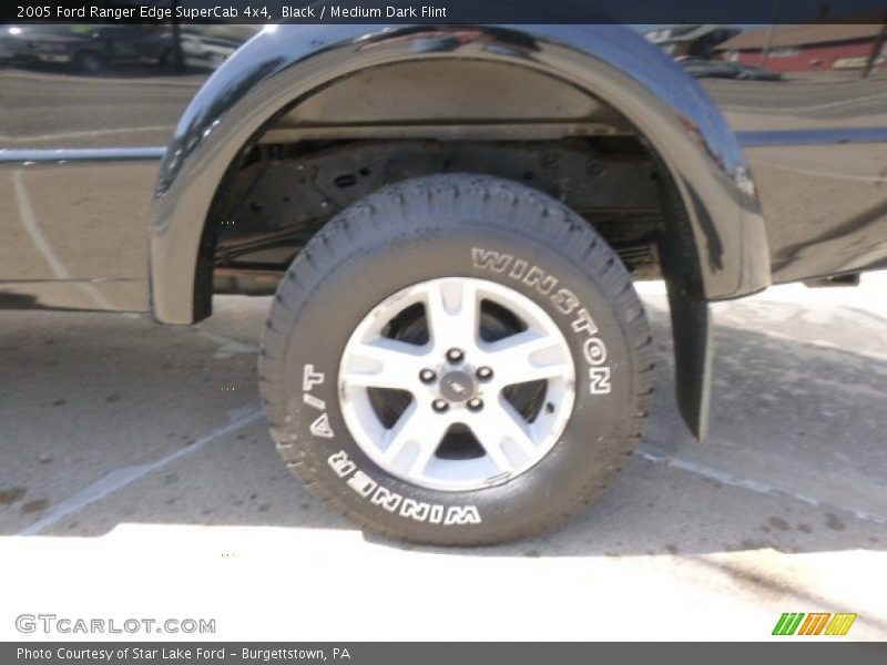 Black / Medium Dark Flint 2005 Ford Ranger Edge SuperCab 4x4