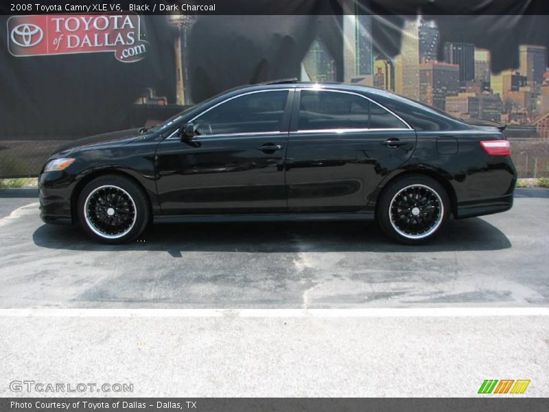 Black / Dark Charcoal 2008 Toyota Camry XLE V6