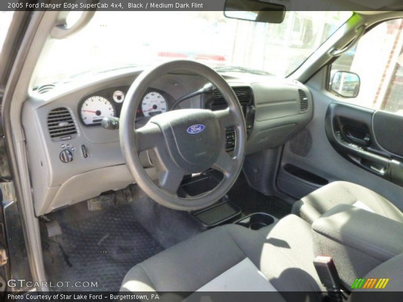 Black / Medium Dark Flint 2005 Ford Ranger Edge SuperCab 4x4