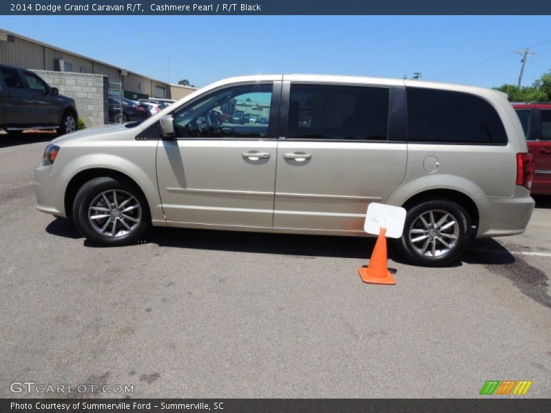 Cashmere Pearl / R/T Black 2014 Dodge Grand Caravan R/T