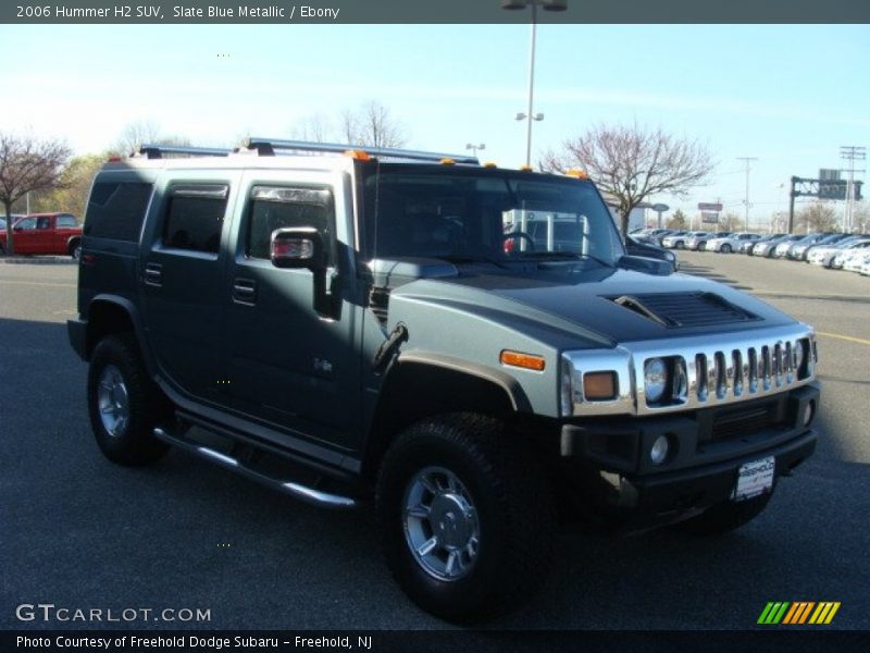 Slate Blue Metallic / Ebony 2006 Hummer H2 SUV