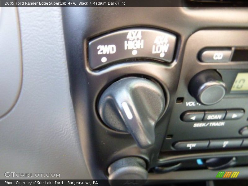 Black / Medium Dark Flint 2005 Ford Ranger Edge SuperCab 4x4