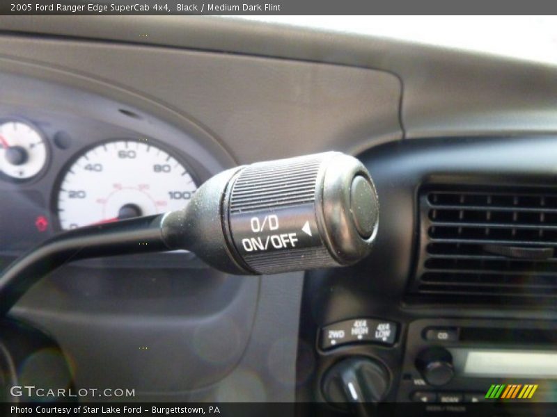 Black / Medium Dark Flint 2005 Ford Ranger Edge SuperCab 4x4