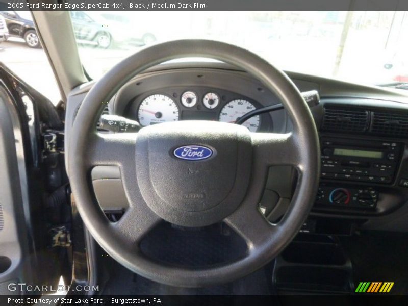 Black / Medium Dark Flint 2005 Ford Ranger Edge SuperCab 4x4