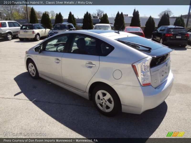 Classic Silver Metallic / Misty Gray 2010 Toyota Prius Hybrid IV