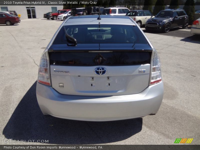Classic Silver Metallic / Misty Gray 2010 Toyota Prius Hybrid IV