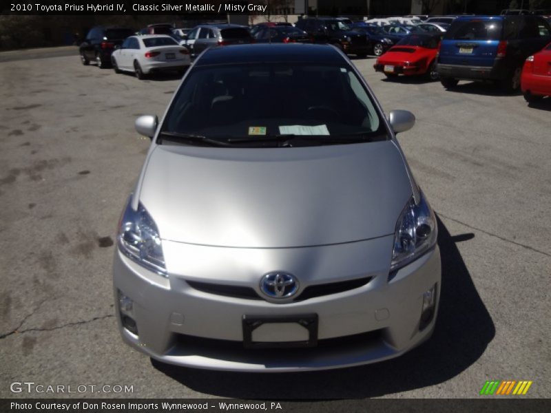 Classic Silver Metallic / Misty Gray 2010 Toyota Prius Hybrid IV