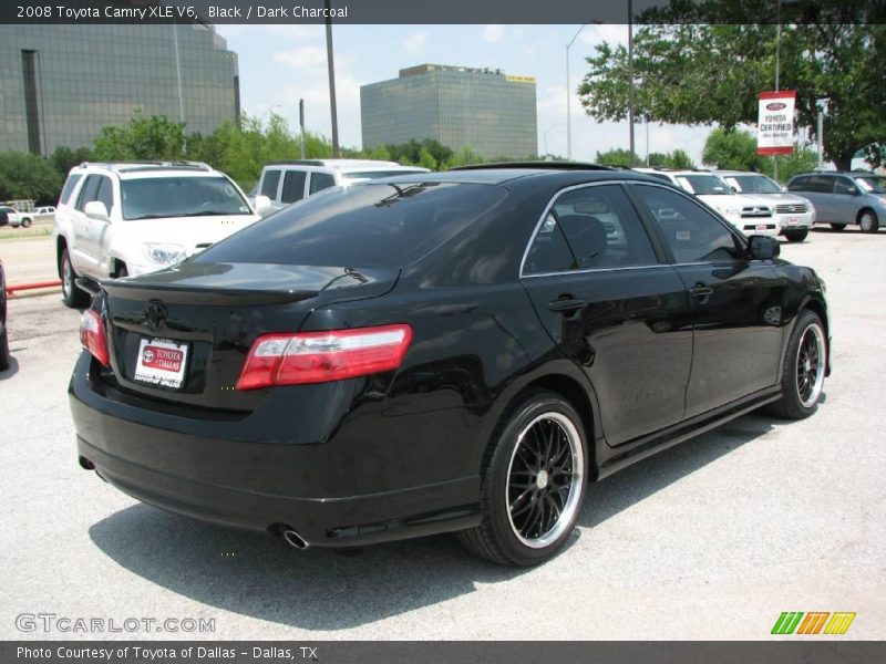 Black / Dark Charcoal 2008 Toyota Camry XLE V6