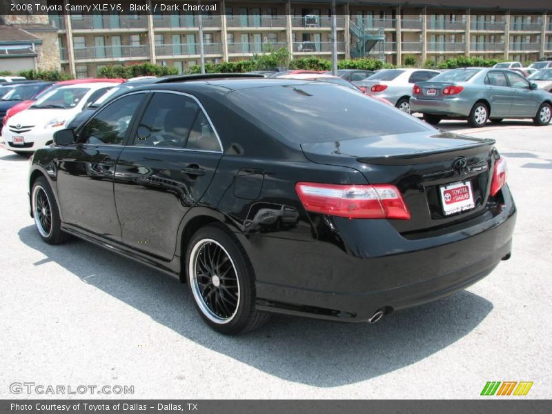 Black / Dark Charcoal 2008 Toyota Camry XLE V6