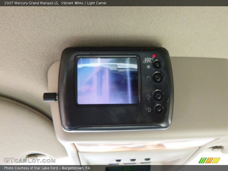 Vibrant White / Light Camel 2007 Mercury Grand Marquis LS