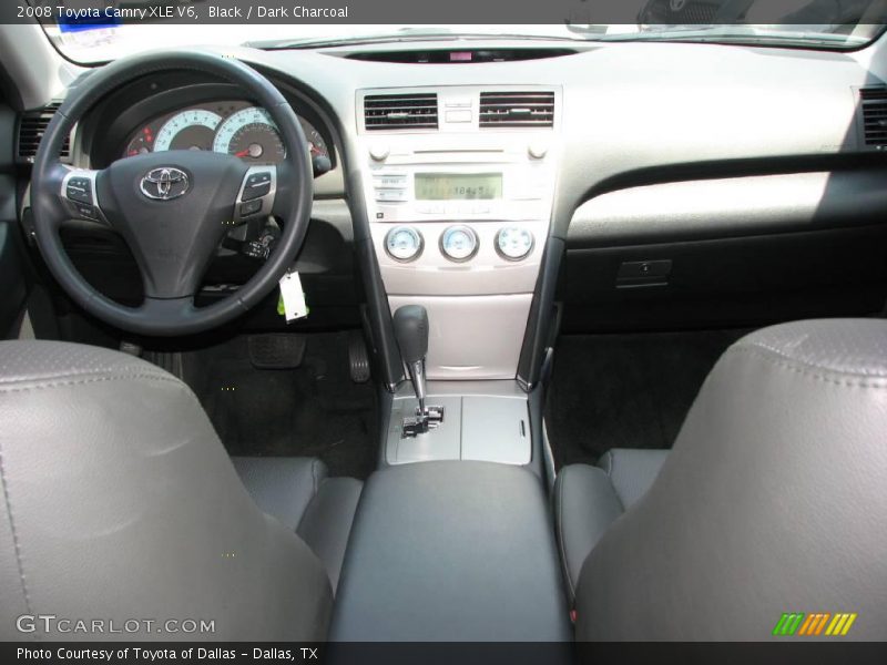 Black / Dark Charcoal 2008 Toyota Camry XLE V6