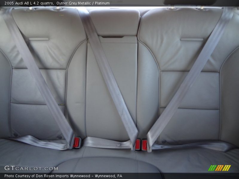 Oyster Grey Metallic / Platinum 2005 Audi A8 L 4.2 quattro