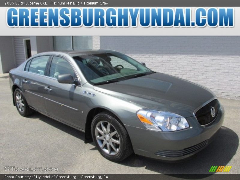 Platinum Metallic / Titanium Gray 2006 Buick Lucerne CXL