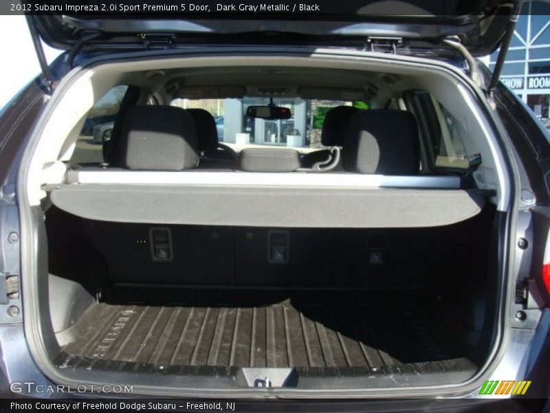 Dark Gray Metallic / Black 2012 Subaru Impreza 2.0i Sport Premium 5 Door