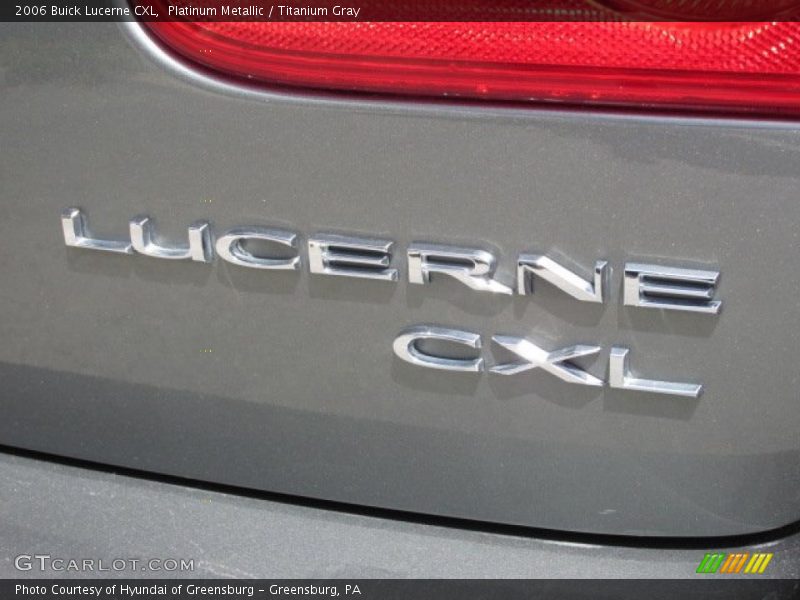 Platinum Metallic / Titanium Gray 2006 Buick Lucerne CXL