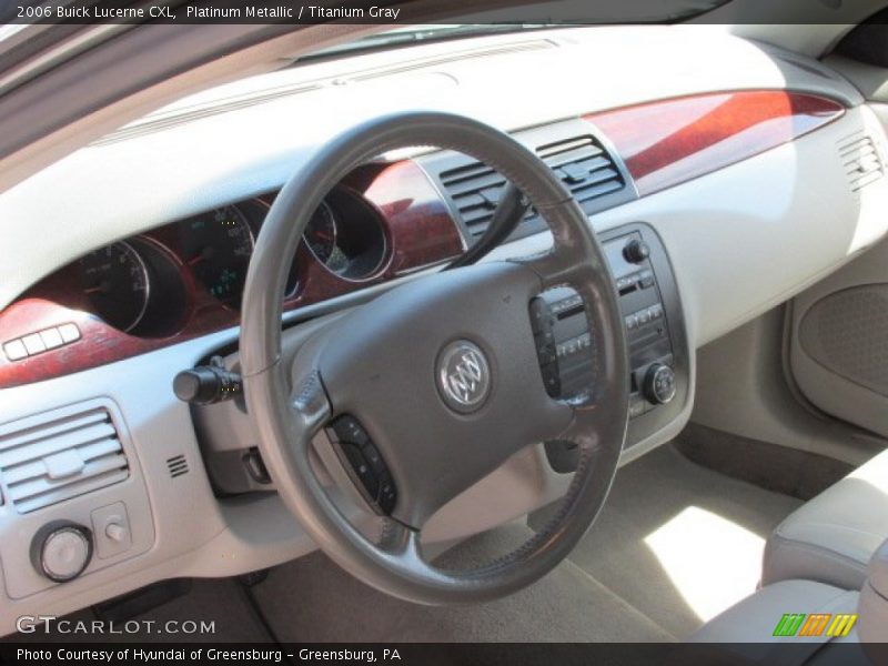 Platinum Metallic / Titanium Gray 2006 Buick Lucerne CXL