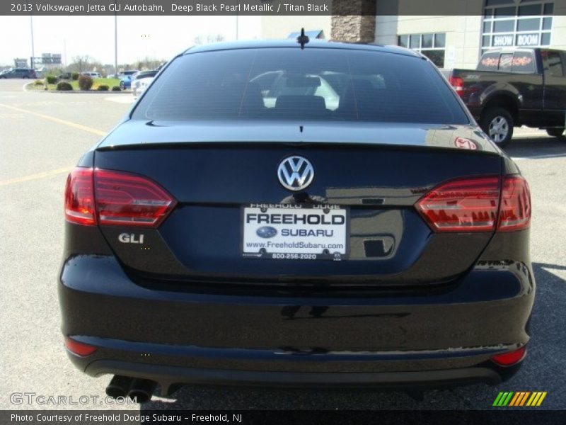 Deep Black Pearl Metallic / Titan Black 2013 Volkswagen Jetta GLI Autobahn