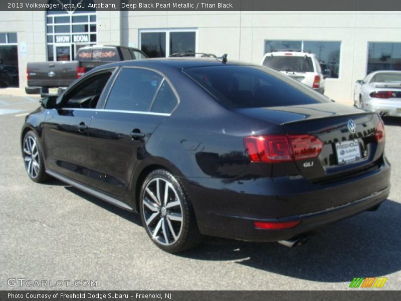 Deep Black Pearl Metallic / Titan Black 2013 Volkswagen Jetta GLI Autobahn