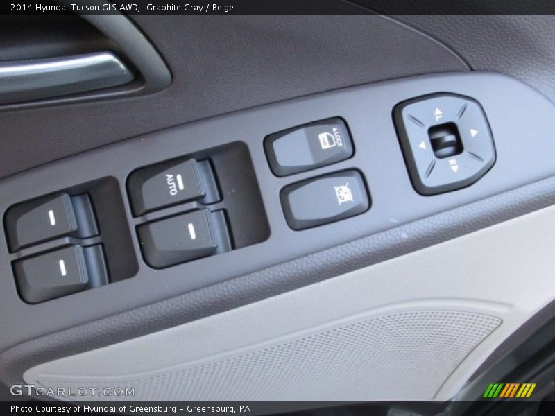 Graphite Gray / Beige 2014 Hyundai Tucson GLS AWD