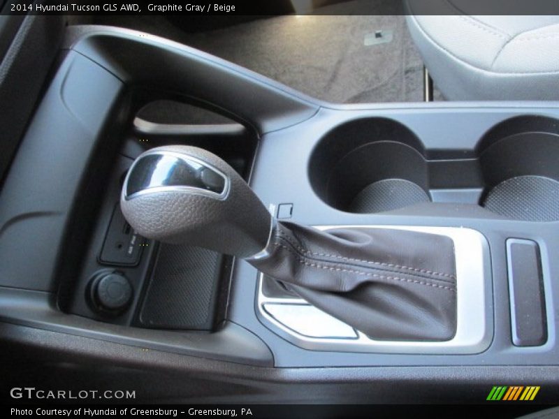 Graphite Gray / Beige 2014 Hyundai Tucson GLS AWD