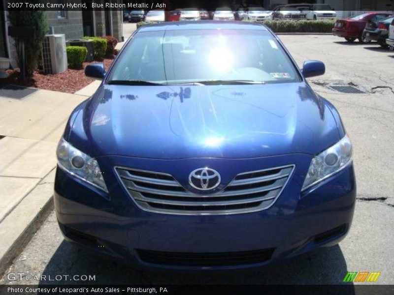 Blue Ribbon Metallic / Ash 2007 Toyota Camry Hybrid