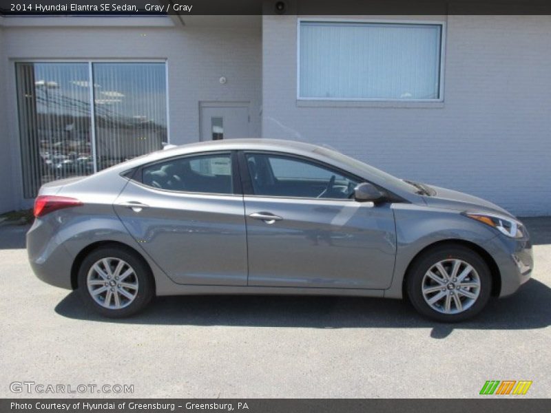 Gray / Gray 2014 Hyundai Elantra SE Sedan