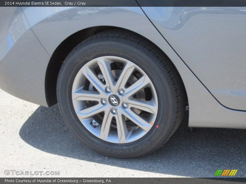 Gray / Gray 2014 Hyundai Elantra SE Sedan