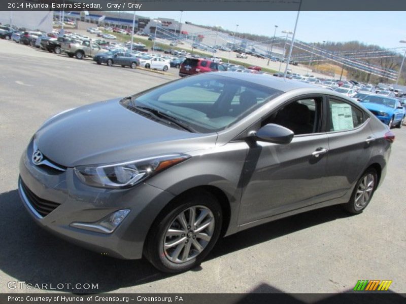 Gray / Gray 2014 Hyundai Elantra SE Sedan