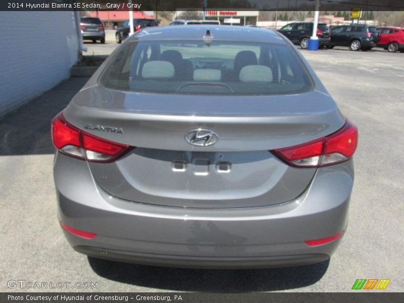 Gray / Gray 2014 Hyundai Elantra SE Sedan